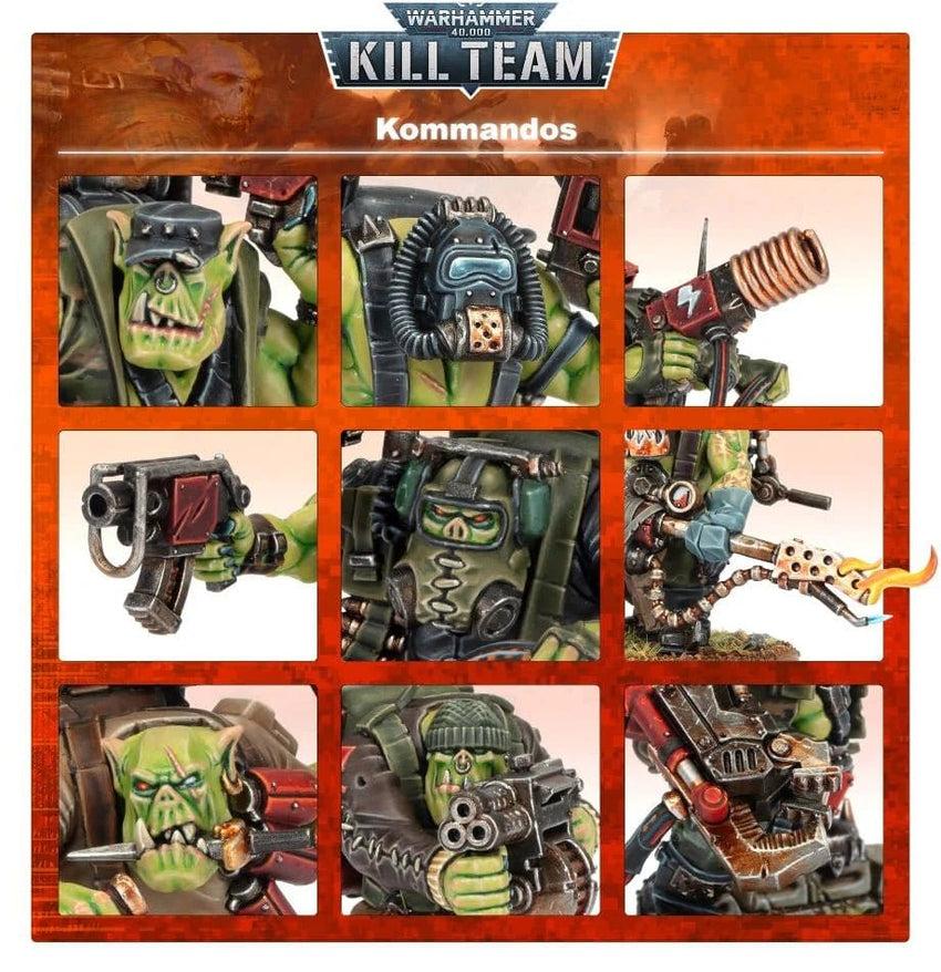 n/a WARHAMMER 40K KILL TEAM: KOMMANDOS
