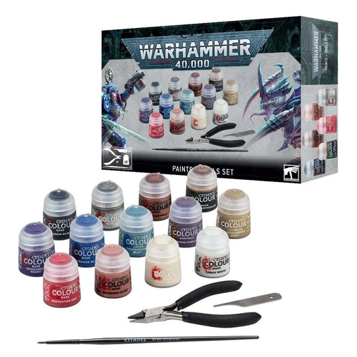 Brain Games LV Krāsošanas piederumi Warhammer 40k krāsu un piederumu komplekts