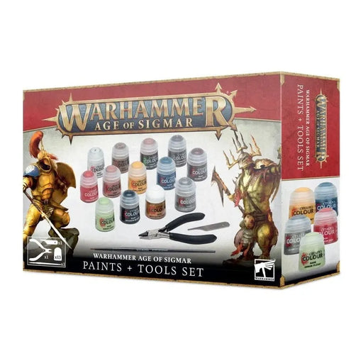 Brain Games LV Krāsošanas piederumi Warhammer Age of Sigmar krāsu un piederumu komplekts