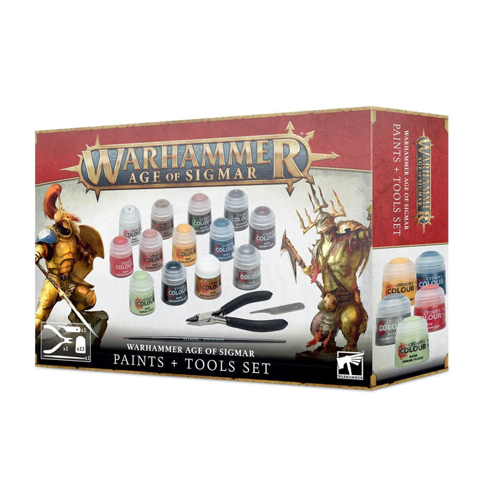 Brain Games LV Krāsošanas piederumi Warhammer Age of Sigmar krāsu un piederumu komplekts