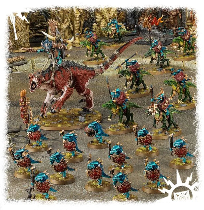 Brain Games LV galda spēles Warhammer Age of Sigmar: Seraphon miniatūru starta komplekts