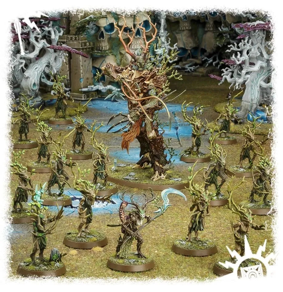 Brain Games LV galda spēles Warhammer Age of Sigmar: Sylvaneth miniatūru starta komplekts