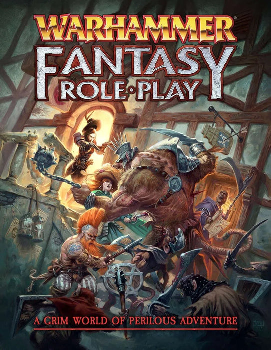 Brain Games LV galda spēles Warhammer RPG Rulebook 4th Ed.