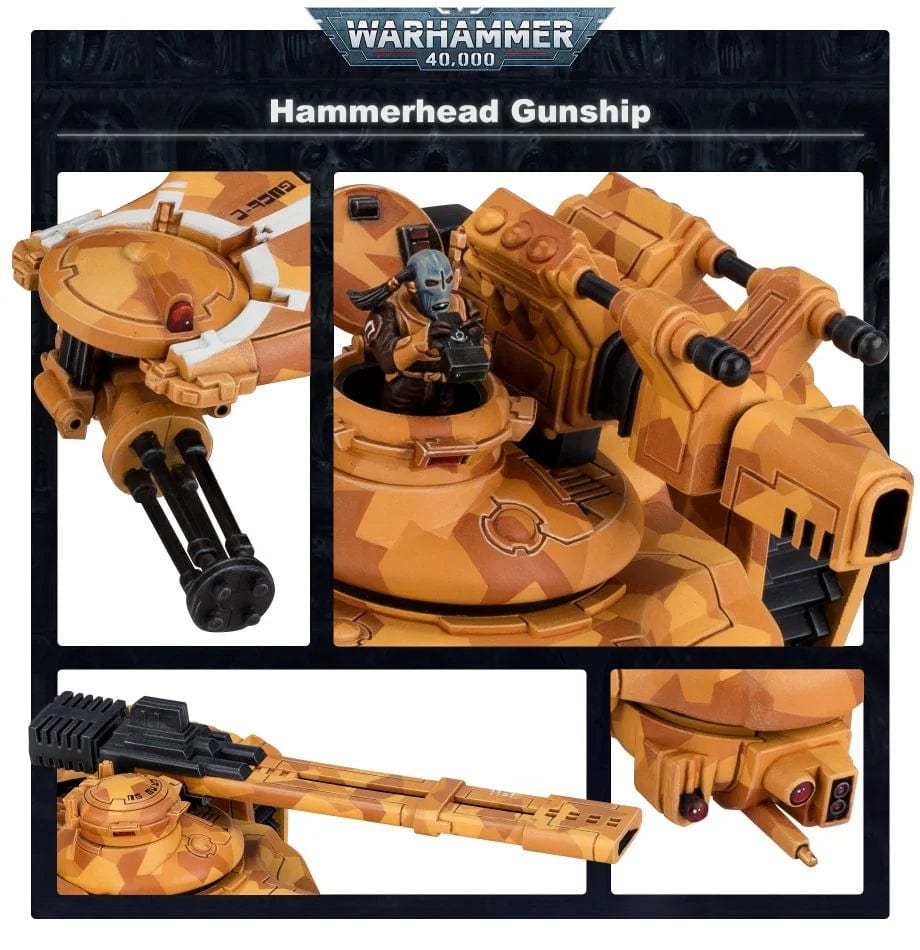Games Workshop WARHAMMER T'AU EMPIRE: HAMMERHEAD GUNSHIP