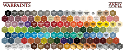Brain Games LV Krāsošanas piederumi Warpaints Complete krāsu komplekts