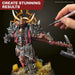 n/a Krāsošanas piederumi Warpaints Fanatic Metallic: Gemstone Red