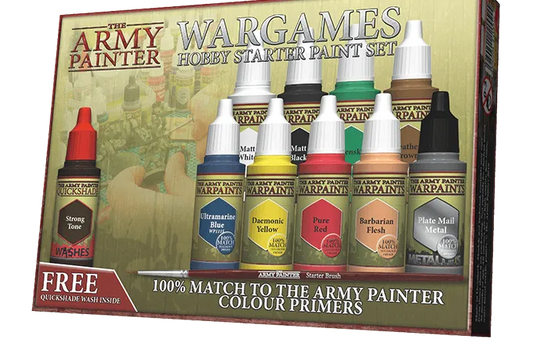 Brain Games LV Krāsošanas piederumi Warpaints Starter krāsu komplekts