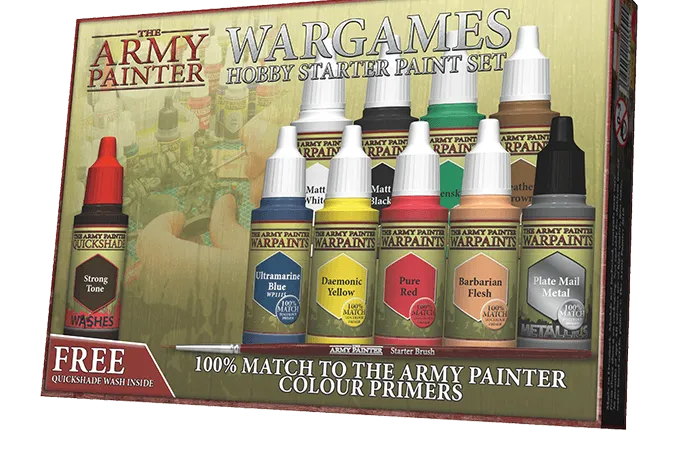 Brain Games LV Krāsošanas piederumi Warpaints Starter krāsu komplekts