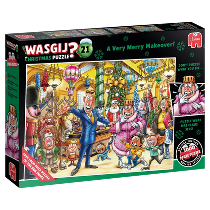Wasgij Christmas 21 - A Very Merry Makeover! (2x1000 pieces)