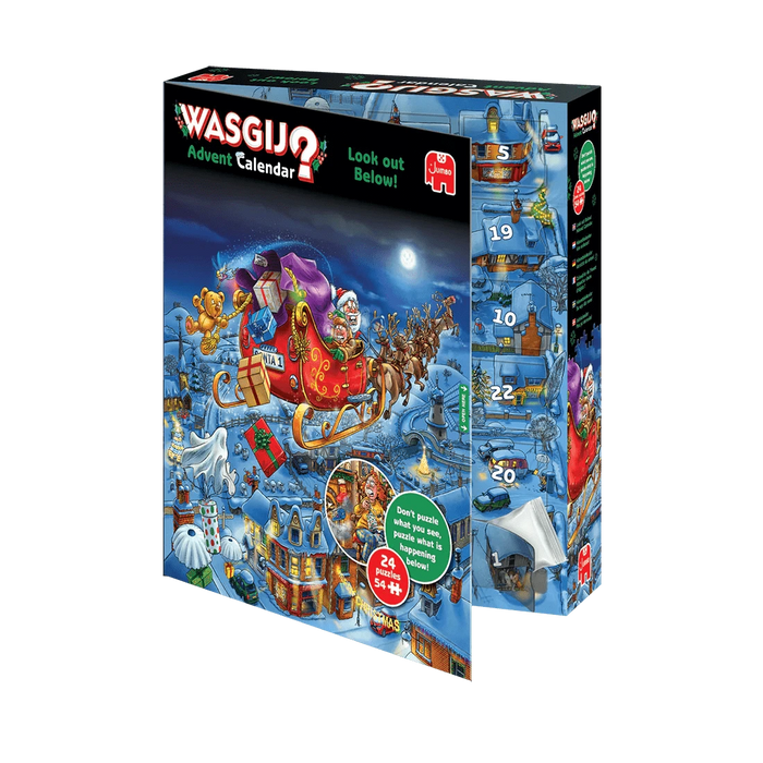 Brain Games LV Puzles Wasgij Christmas Advent Calendar