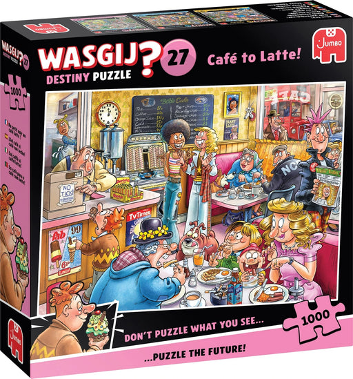Brain Games LV Wasgij Destiny 27 - Café to Latte! (1000 pieces)
