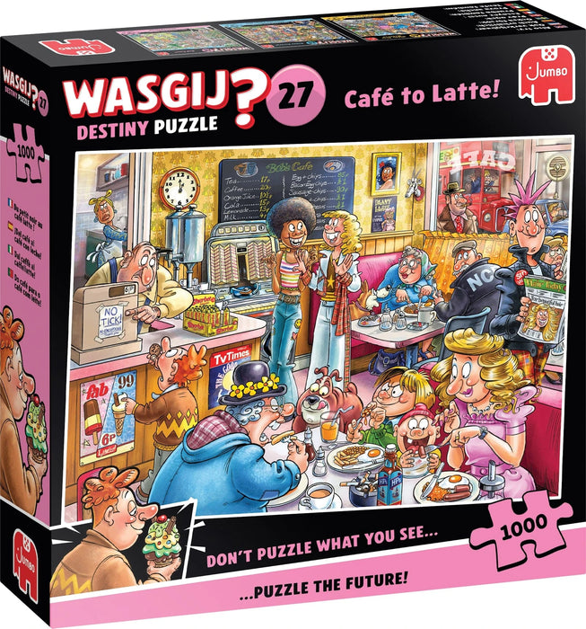 Brain Games LV Wasgij Destiny 27 - Café to Latte! (1000 pieces)