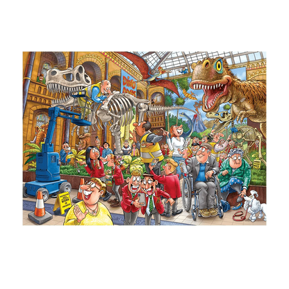 Brain Games LV Wasgij Mystery 24 - Blight at the museum! (1000 pieces)