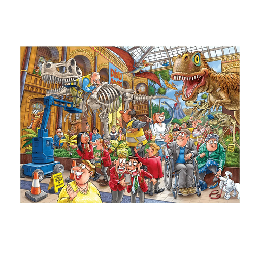 Brain Games LV Wasgij Mystery 24 - Blight at the museum! (1000 pieces)