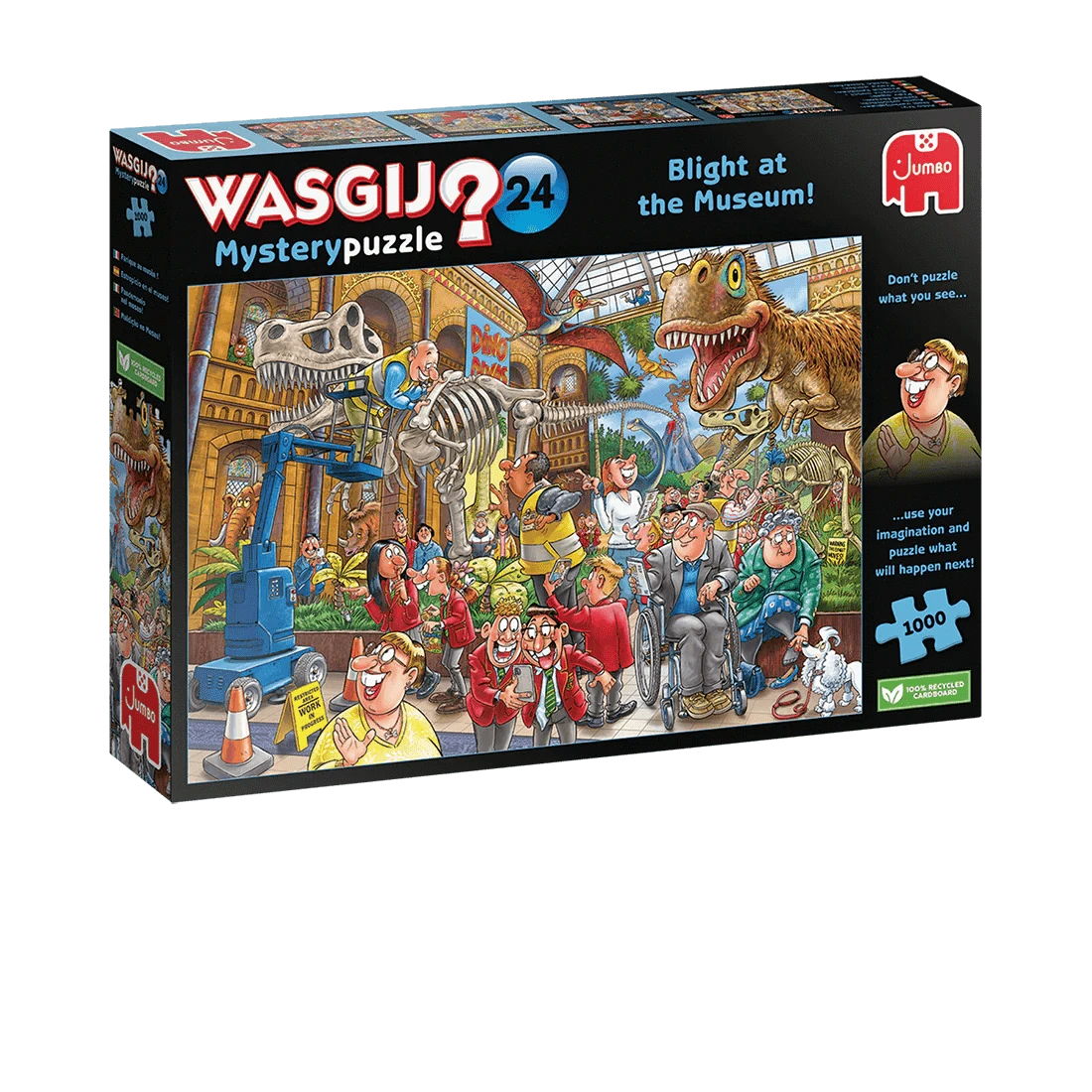 Brain Games LV Wasgij Mystery 24 - Blight at the museum! (1000 pieces)