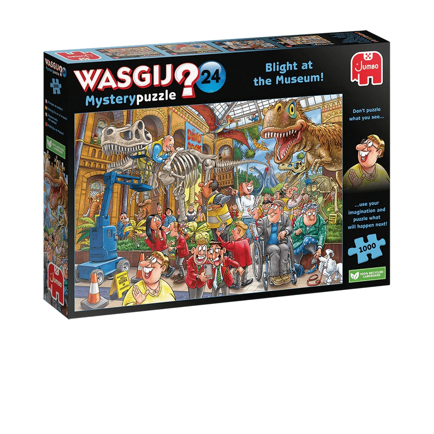 Brain Games LV Wasgij Mystery 24 - Blight at the museum! (1000 pieces)