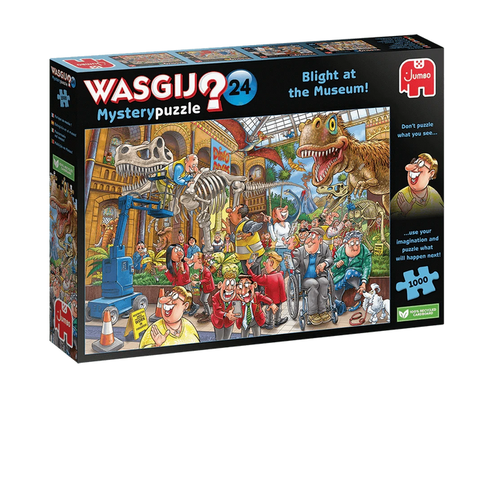Brain Games LV Wasgij Mystery 24 - Blight at the museum! (1000 pieces)