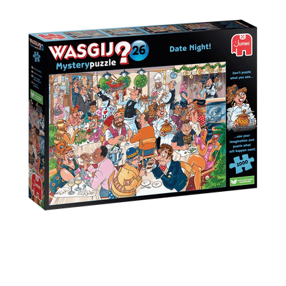 Brain Games LV Wasgij Mystery 26 - Date Night! (1000 pieces)