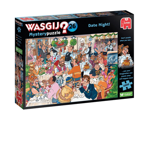 Brain Games LV Wasgij Mystery 26 - Date Night! (1000 pieces)