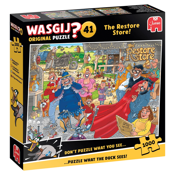 Brain Games LV Wasgij Original 41 - The Restore Store! (1000 pieces)