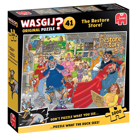 Brain Games LV Wasgij Original 41 - The Restore Store! (1000 pieces)