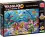 Brain Games LV Wasgij Original 43 - Aquarium Antics! (1000 pieces)