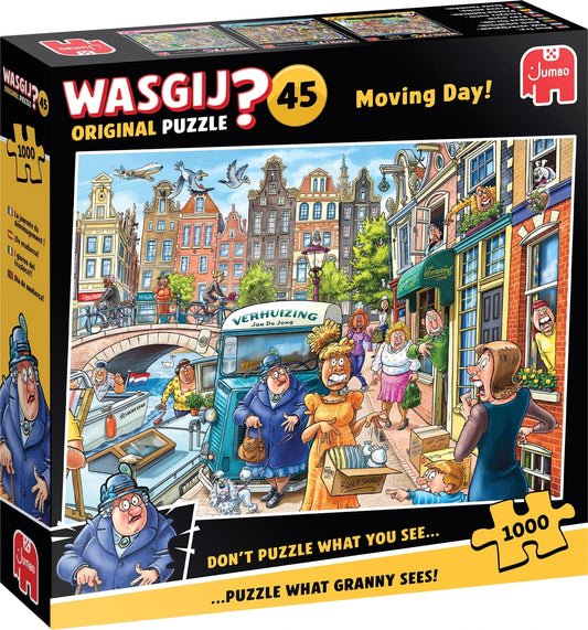 Brain Games LV Wasgij Original 45 - Moving Day! (1000 pieces)