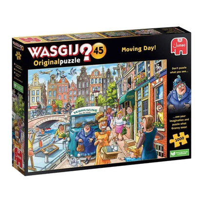 Brain Games LV n/a Wasgij Original 45 Moving House 1000pcs
