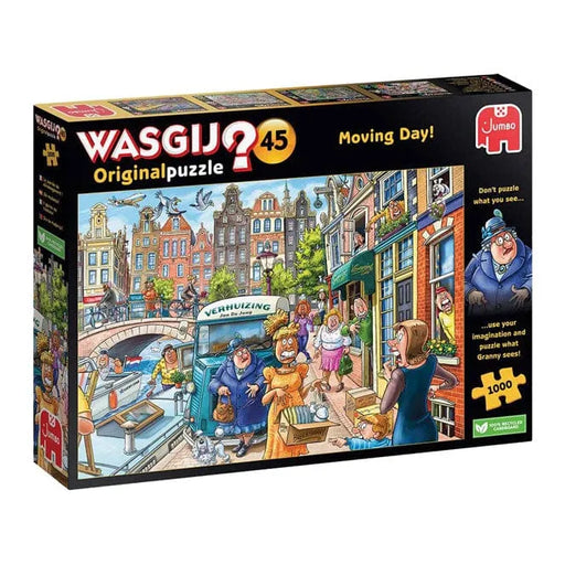 Brain Games LV n/a Wasgij Original 45 Moving House 1000pcs