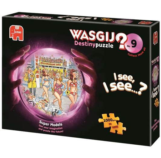 Brain Games LV Wasgij Retro Destiny 9 - Super Models! (1000 pieces)