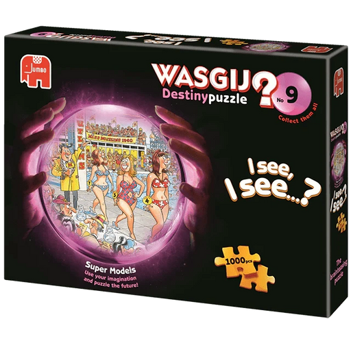 Brain Games LV Wasgij Retro Destiny 9 - Super Models! (1000 pieces)