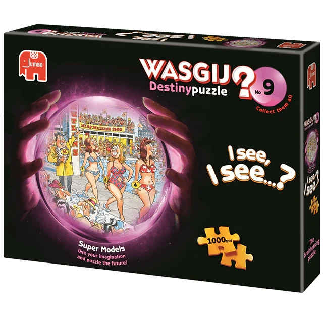 Brain Games LV Wasgij Retro Destiny 9 - Super Models! (1000 pieces)
