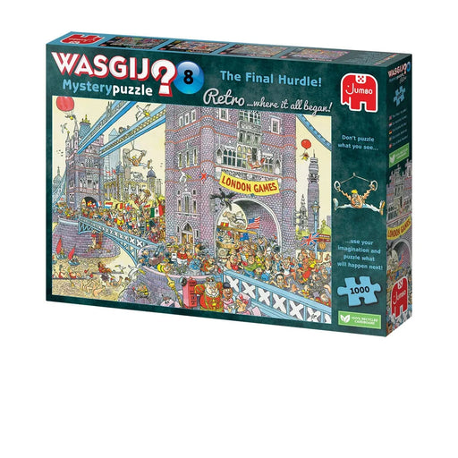 Brain Games LV Puzles Wasgij Retro Mystery 8 The Final Hurdle