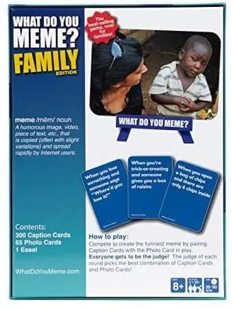 Brain-Games.lv What Do You Meme? Family Edition