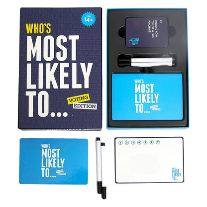 Brain Games LV galda spēles Who's Most Likely To Voting Edition