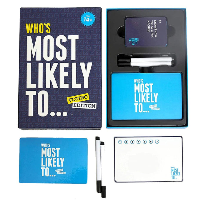 Brain Games LV galda spēles Who's Most Likely To Voting Edition