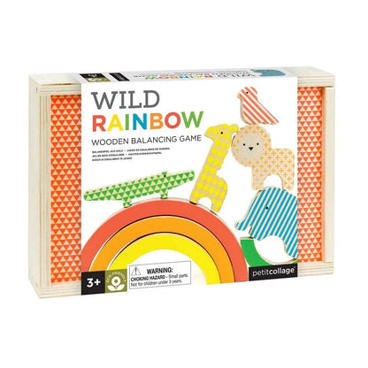 n/a n/a Wild Rainbow Wooden Balancing Game