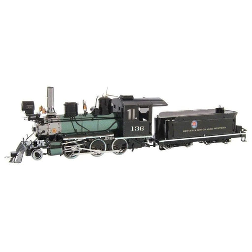 Brain Games LV Mēroga modelis Wild West 2-6-0 Locomotive, metāla konstruktors
