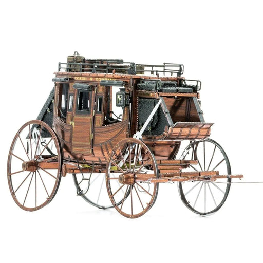 Brain Games LV Mēroga modelis Wild West Stagecoach, metāla konstruktors