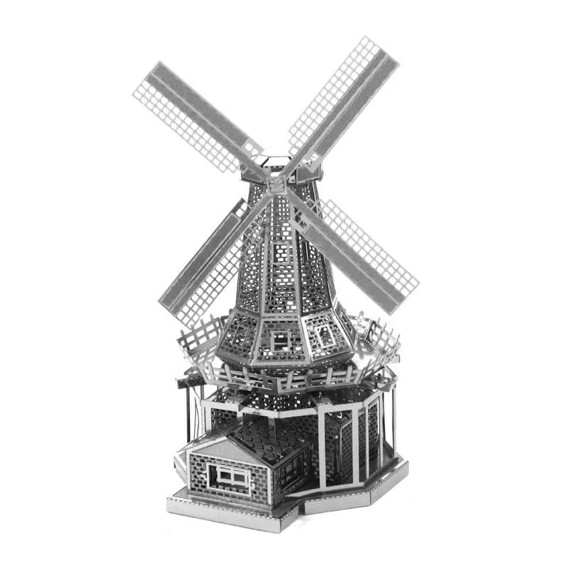 Brain Games LV Mēroga modelis Windmill, metāla konstruktors