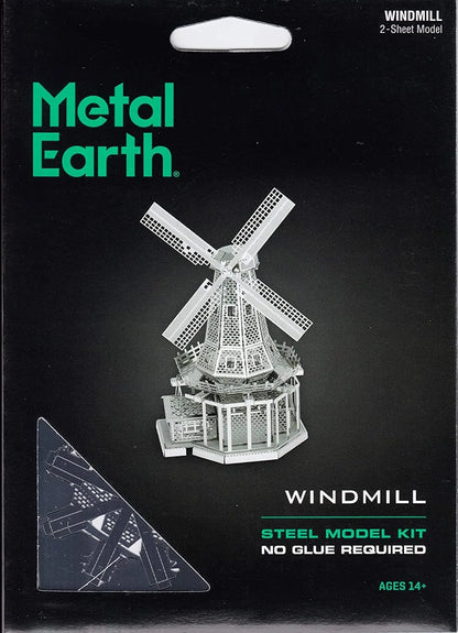 Brain Games LV Mēroga modelis Windmill, metāla konstruktors