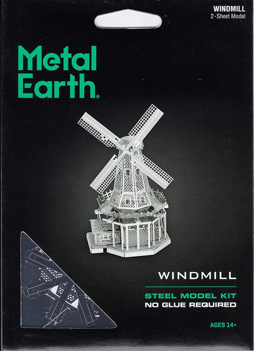 Brain Games LV Mēroga modelis Windmill, metāla konstruktors