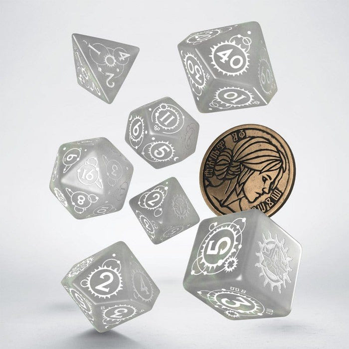 Brain Games LV WITCHER DICE SET. CIRI - THE LADY OF SPACE AND TIME