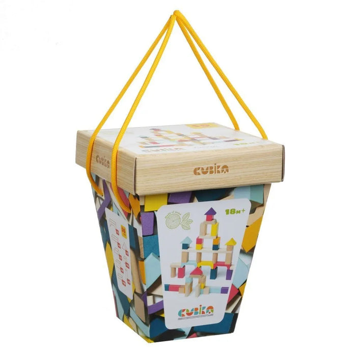 n/a n/a Wooden blocks construction kit «Cubika 1»