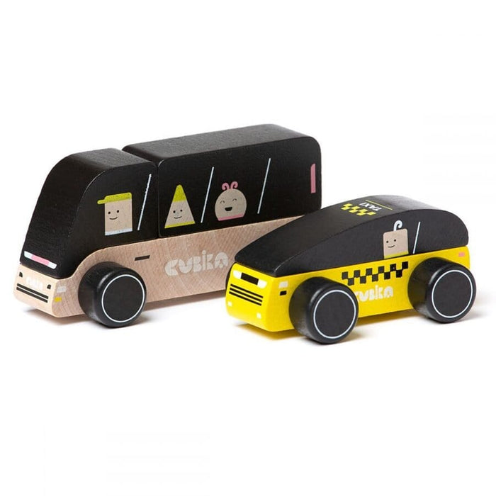 Brain Games LV Wooden car City transport
