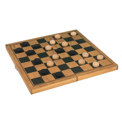 Brain Games LV galda spēles Wooden Games Workshop - Dambrete