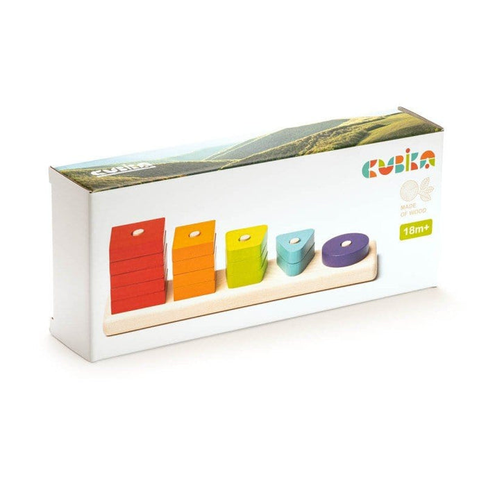 Brain Games LV Wooden geometric sorter LSG - 1 / Koka šķirotājs LSG-1