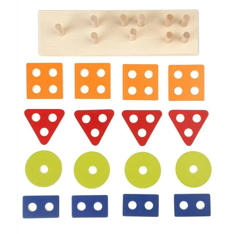 Brain Games LV Wooden geometric sorter LSG - 2