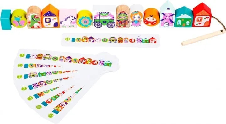 Brain Games LV Wooden lacing toy "Fairytale"