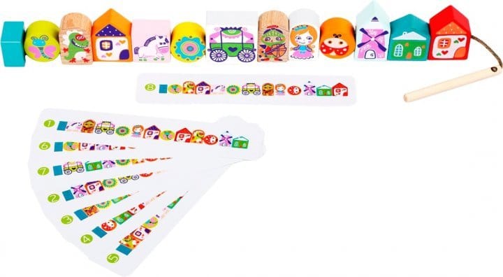 Brain Games LV Wooden lacing toy "Fairytale"